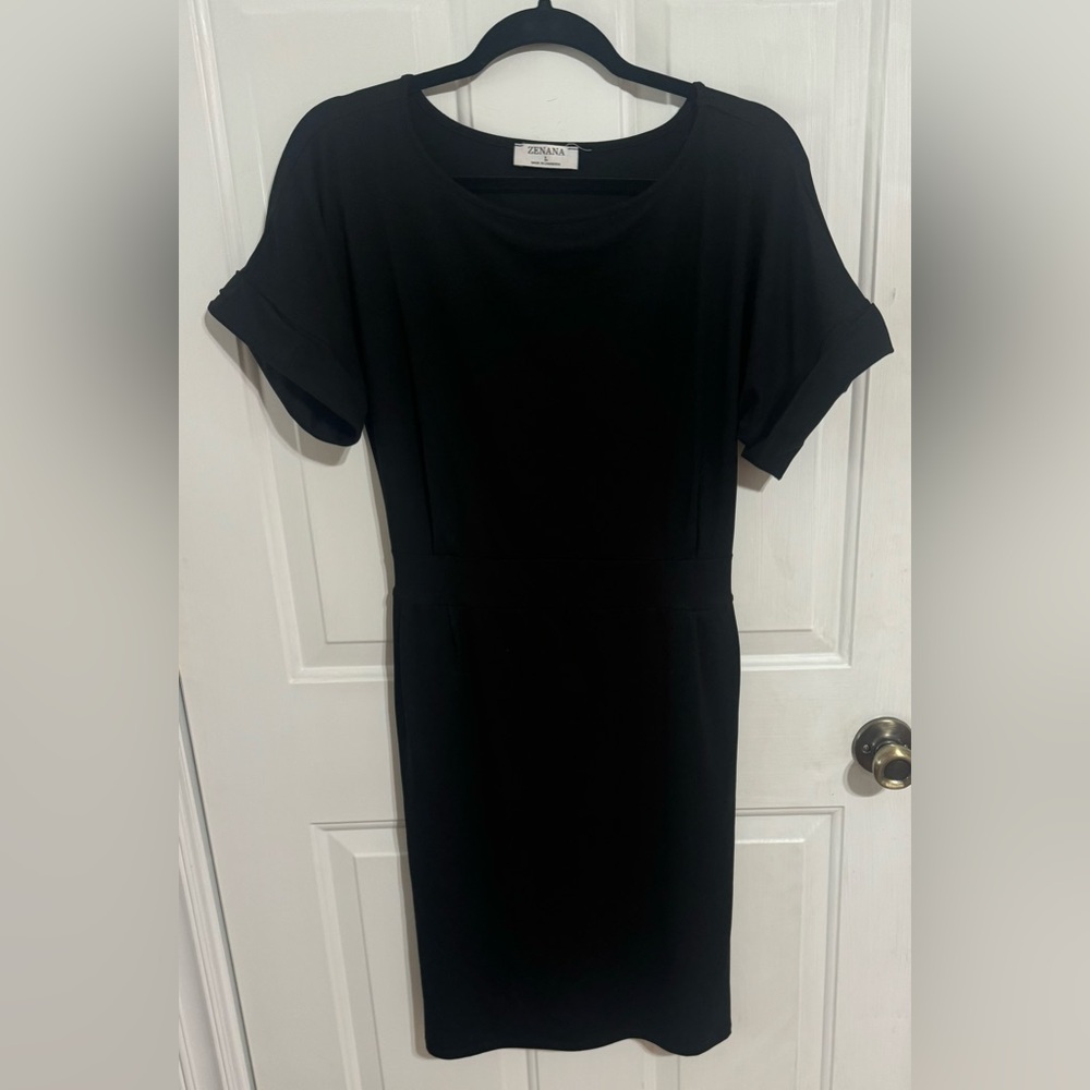 Zenana Tie Back Dress with Pockets